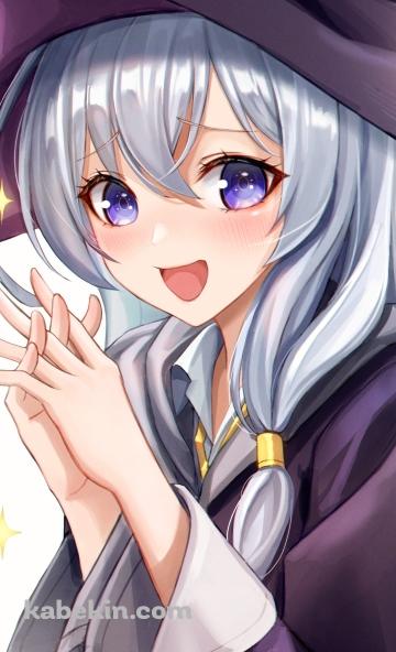 両手を合わせて笑うイレイナ / 魔女の旅々のAndroidの壁紙(360px x 592px) スマホ用