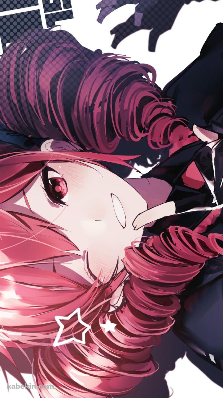 人差し指を立ててウィンクする重音テト / ボカロ / ボーカロイドのAndroidの壁紙(720px x 1280px) スマホ用