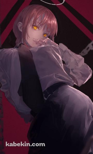 無数の鎖とマキマ / チェンソーマンのAndroidの壁紙(360px x 592px) スマホ用
