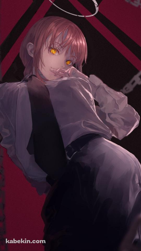 無数の鎖とマキマ / チェンソーマンのAndroidの壁紙(540px x 960px) スマホ用