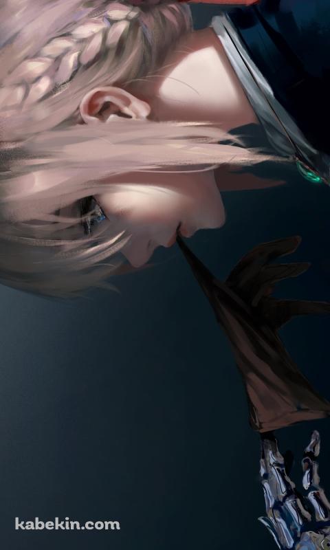 義手から手袋を外すヴァイオレット・エヴァーガーデンのAndroidの壁紙(480px x 800px) スマホ用