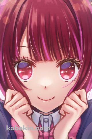 ワクワクしている有馬かな / 推しの子のAndroidの壁紙(320px x 480px) スマホ用
