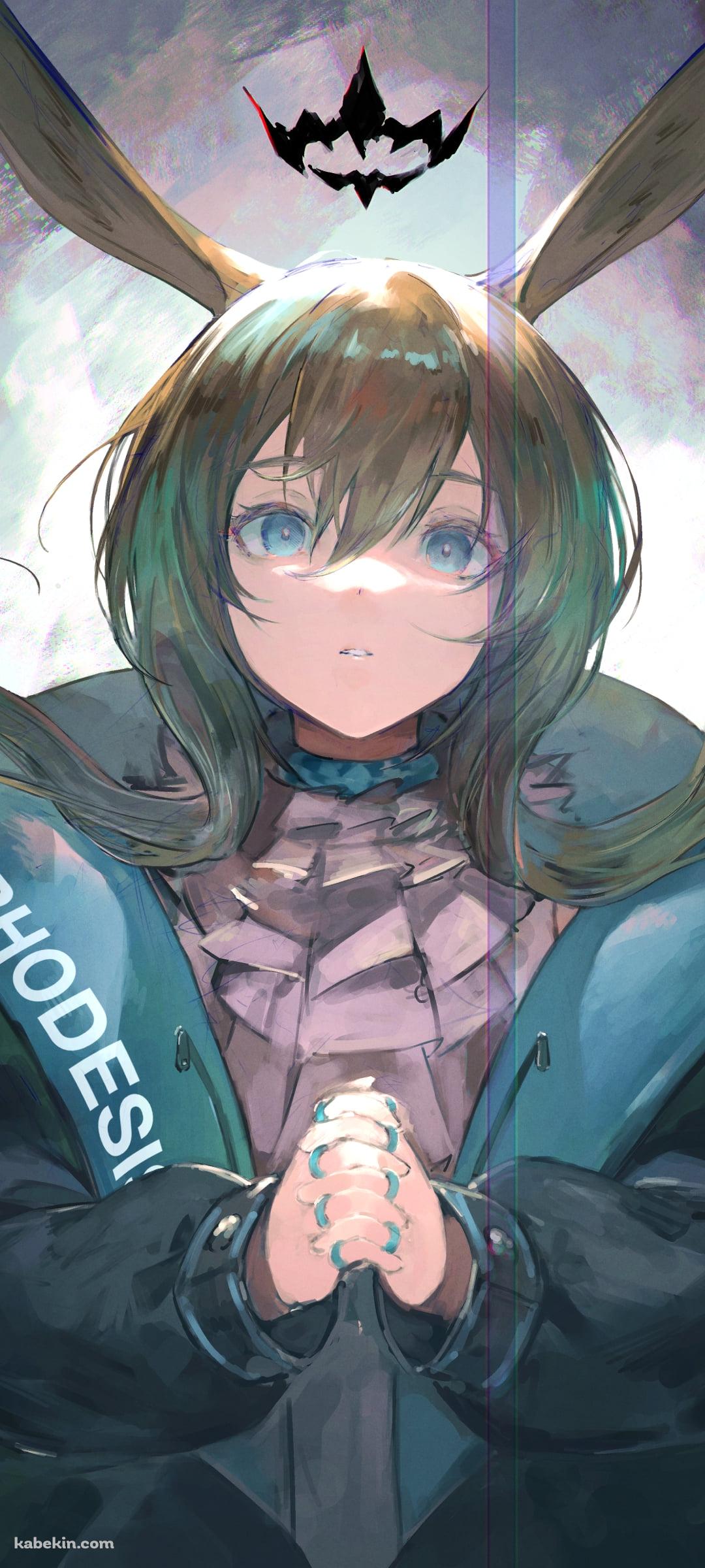 お祈りするアーミヤ / アークナイツのAndroidの壁紙(1080px x 2400px) スマホ用