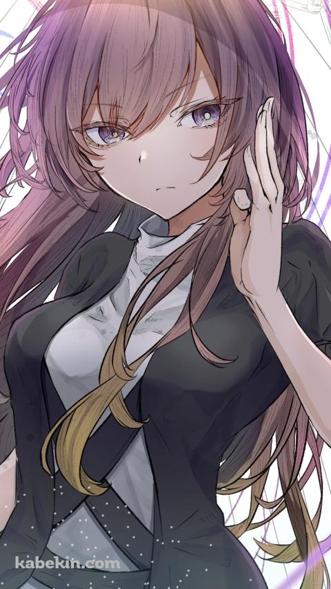構える聖白蓮（ひじり びゃくれん） / 東方のAndroidの壁紙(480px x 854px) スマホ用