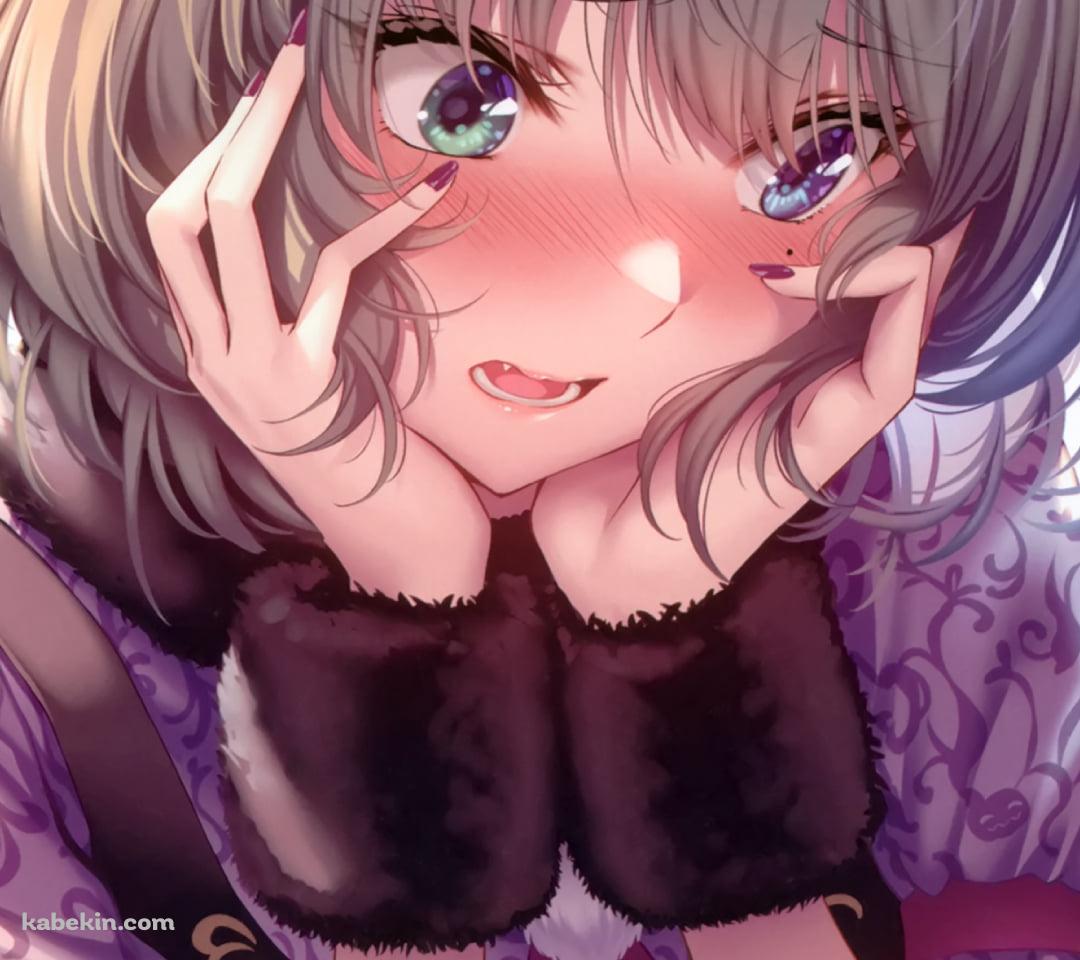 めちゃくちゃ照れている可愛い高垣楓 / アイドルマスターシンデレラガールズのAndroidの壁紙(1080px x 960px) スマホ用