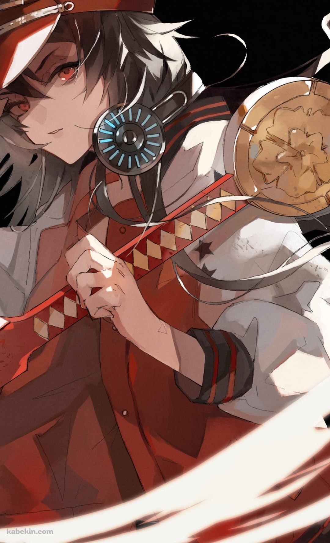 帽子に手をかけるかっこいい織田信長 / FateのAndroidの壁紙(1080px x 1776px) スマホ用
