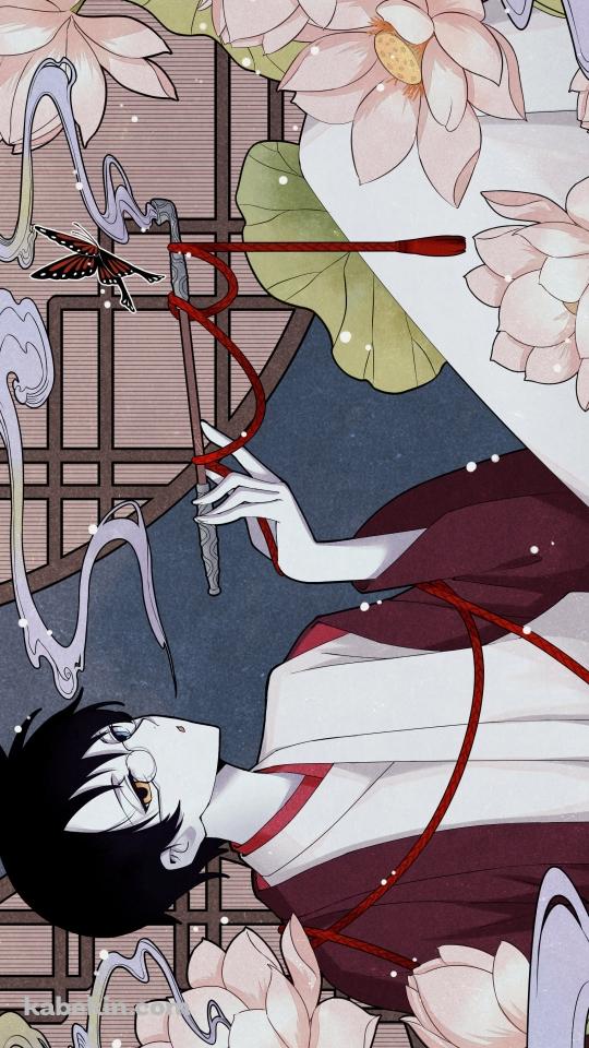 タバコを吸う四月一日君尋 / XXX ホリックのAndroidの壁紙(540px x 960px) スマホ用