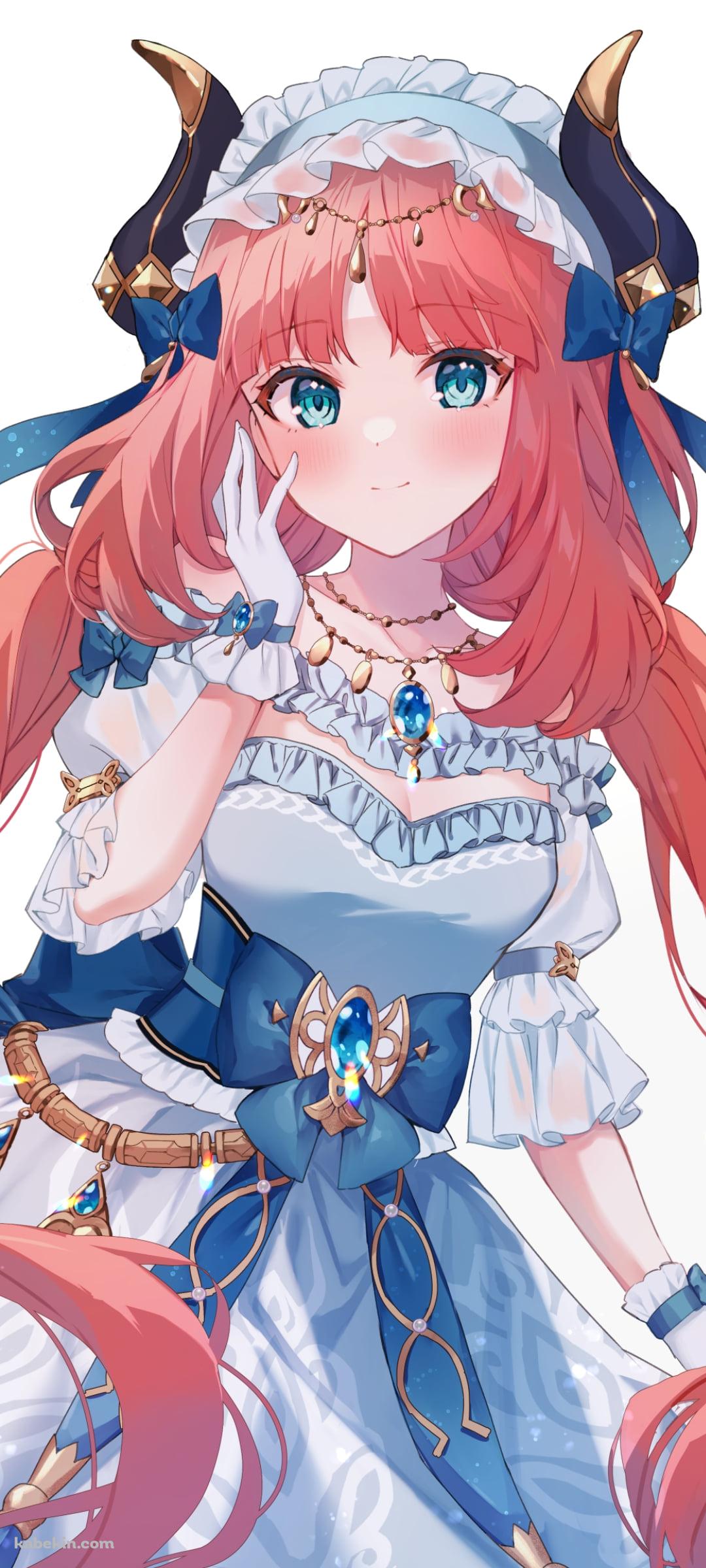 頬を赤らめる可愛いニィロウ / 原神のAndroidの壁紙(1080px x 2400px) スマホ用