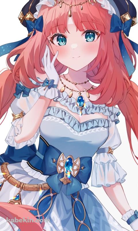 頬を赤らめる可愛いニィロウ / 原神のAndroidの壁紙(480px x 800px) スマホ用