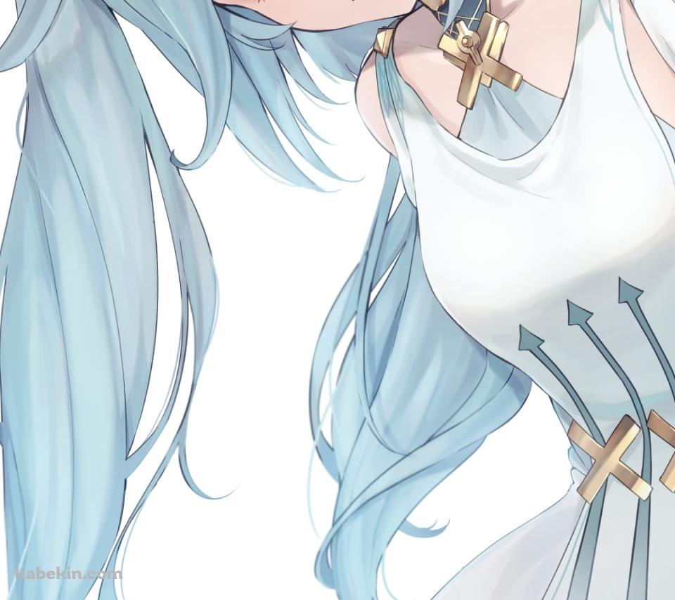 笑顔でこちらを覗き込むファルザン / 原神のAndroidの壁紙(960px x 854px) スマホ用