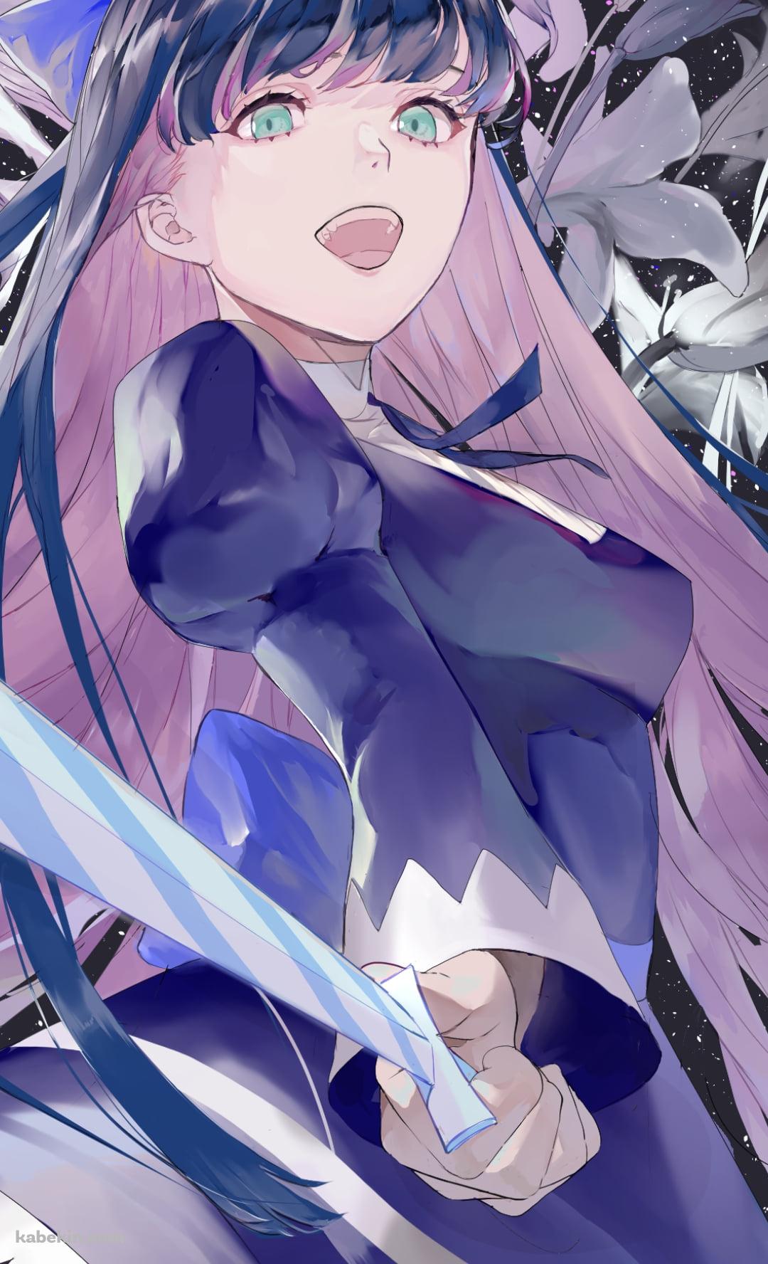 高笑いをするアナーキー・ストッキングのAndroidの壁紙(1080px x 1776px) スマホ用