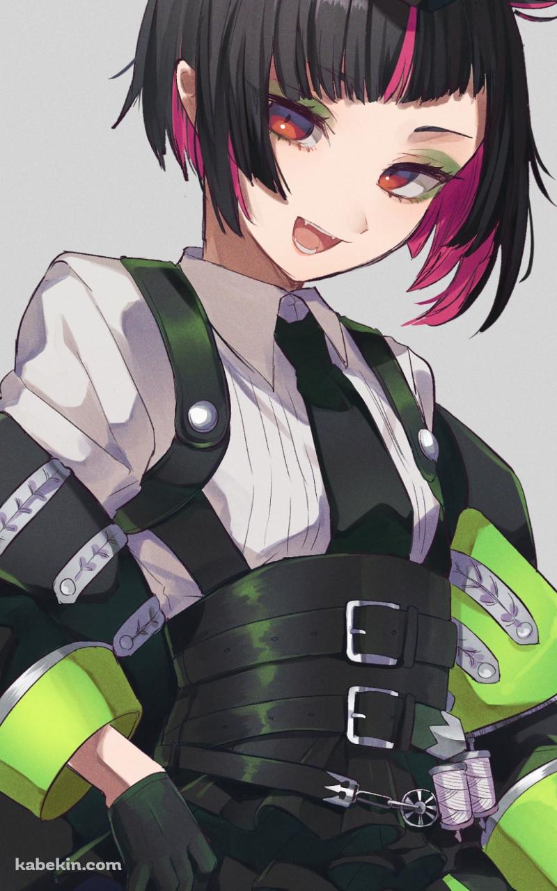 腰に手をあて微笑むリリア・ヴァンルージュ / ツイステッドワンダーランドのAndroidの壁紙(800px x 1280px) スマホ用