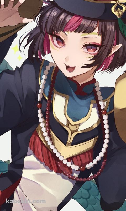 笑顔のリリア・ヴァンルージュ / ツイステッドワンダーランドのAndroidの壁紙(480px x 800px) スマホ用