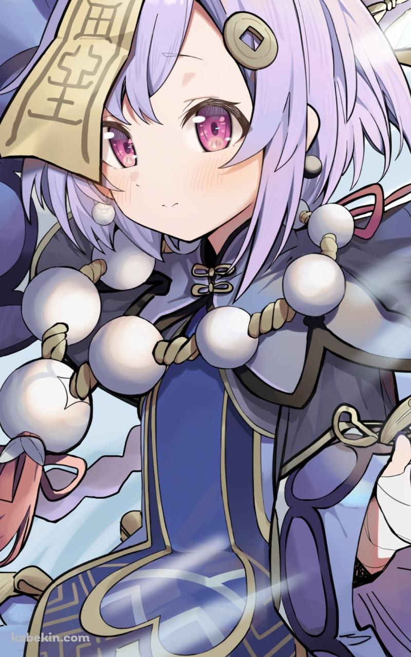 風をまとう七七 / 原神のAndroidの壁紙(800px x 1280px) スマホ用