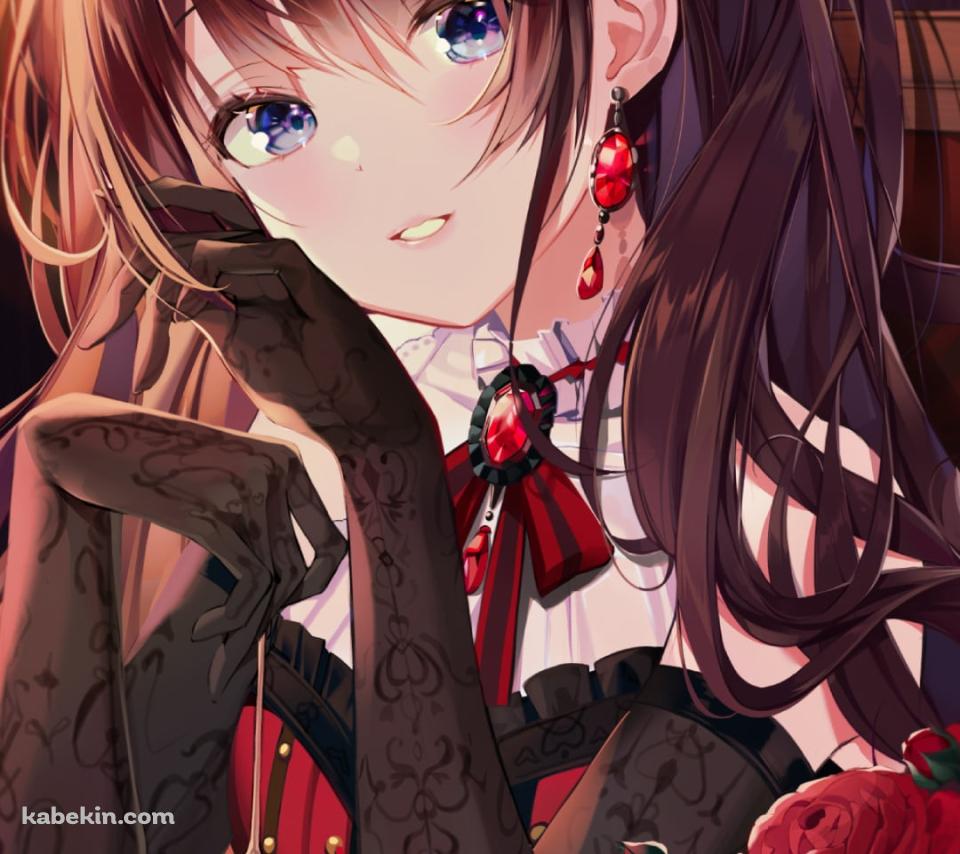 スプーンを持ち微笑む一ノ瀬志希 / 苺のショートケーキ / アイドルマスターシンデレラガールズのAndroidの壁紙(960px x 854px) スマホ用