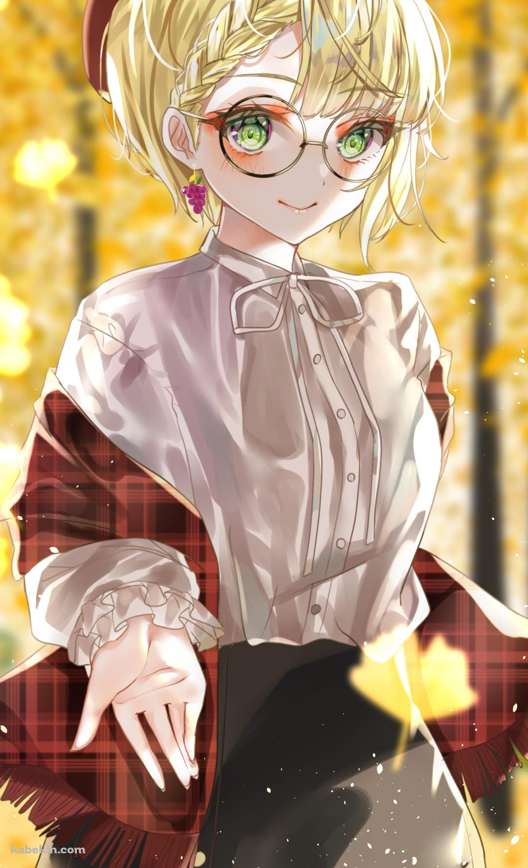 手を差し出す宮本フレデリカ / 紅葉 / アイドルマスターシンデレラガールズのAndroidの壁紙(1080px x 1776px) スマホ用