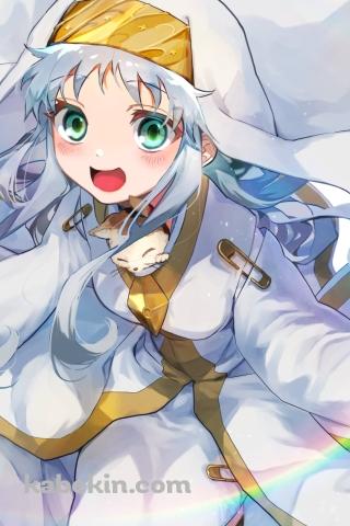 インデックスとスフィンクス / とある魔術の禁書目録のAndroidの壁紙(320px x 480px) スマホ用