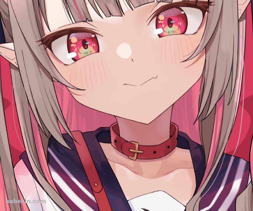 セーラー服を着た可愛い魔界ノりりむ / にじさんじ / バーチャルYouTuber / VtuberのAndroidの壁紙(960px x 800px) スマホ用