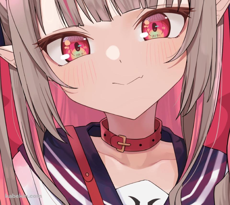セーラー服を着た可愛い魔界ノりりむ / にじさんじ / バーチャルYouTuber / VtuberのAndroidの壁紙(960px x 854px) スマホ用