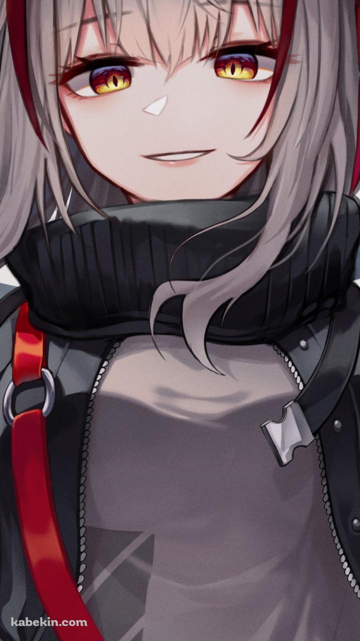 トランシーバーを持ち微笑むW / アークナイツのAndroidの壁紙(720px x 1280px) スマホ用
