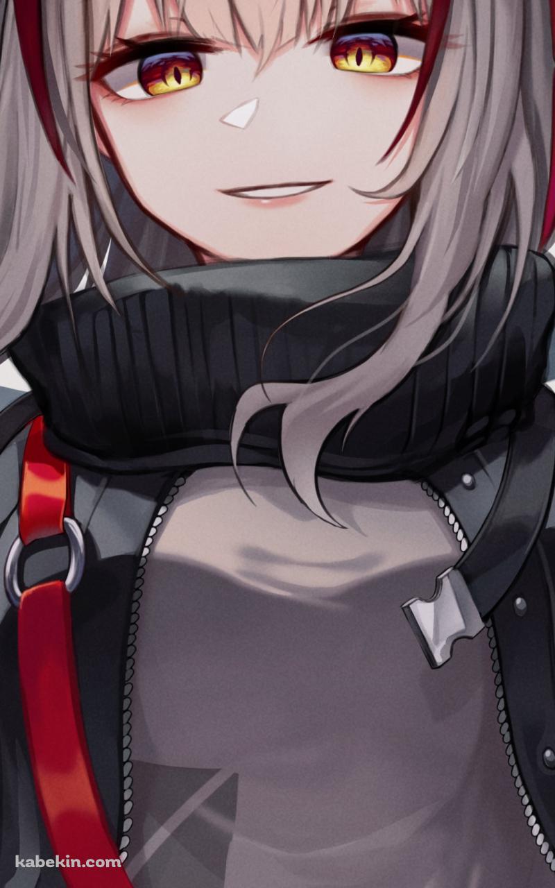 トランシーバーを持ち微笑むW / アークナイツのAndroidの壁紙(800px x 1280px) スマホ用
