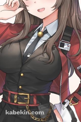 右手をかざすスカイフレア / アークナイツのAndroidの壁紙(320px x 480px) スマホ用