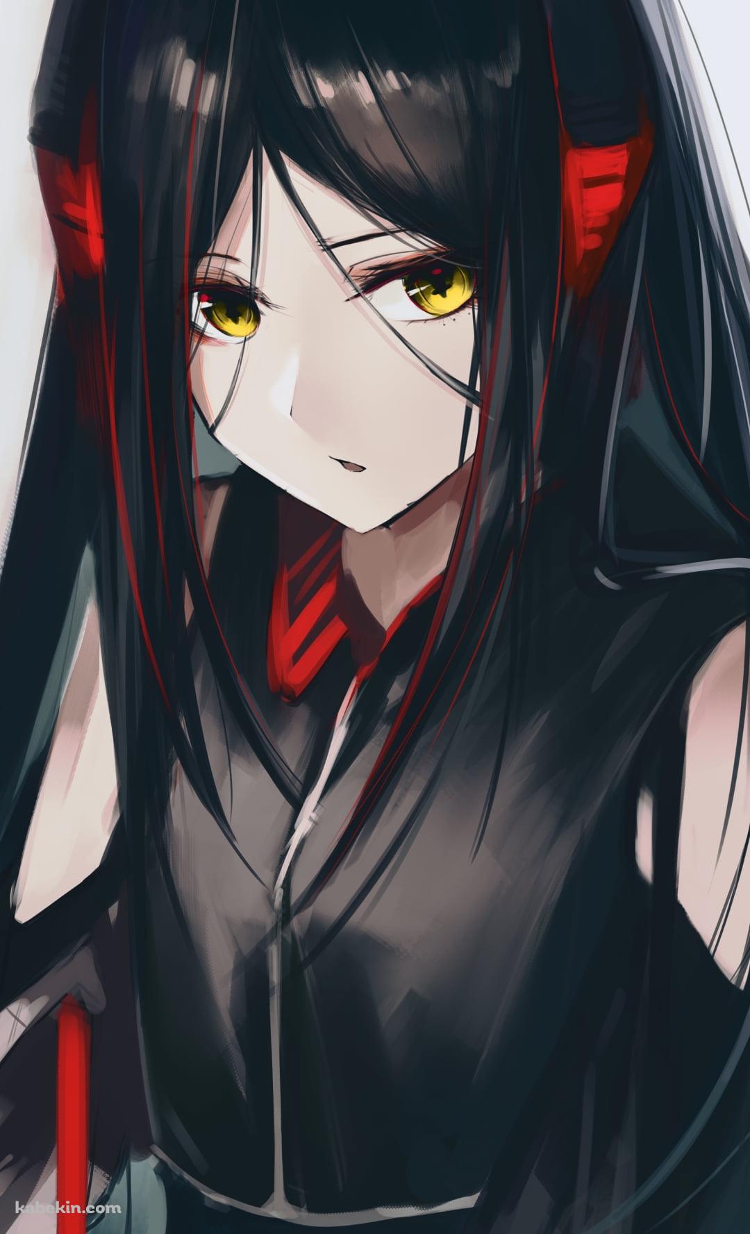 黒い服を着たイネス / アークナイツのAndroidの壁紙(1080px x 1776px) スマホ用