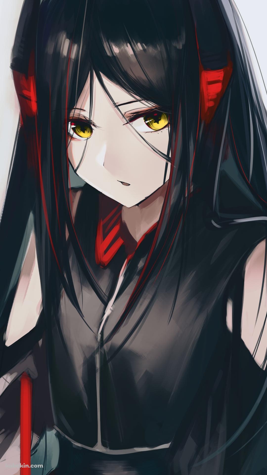 黒い服を着たイネス / アークナイツのAndroidの壁紙(1080px x 1920px) スマホ用