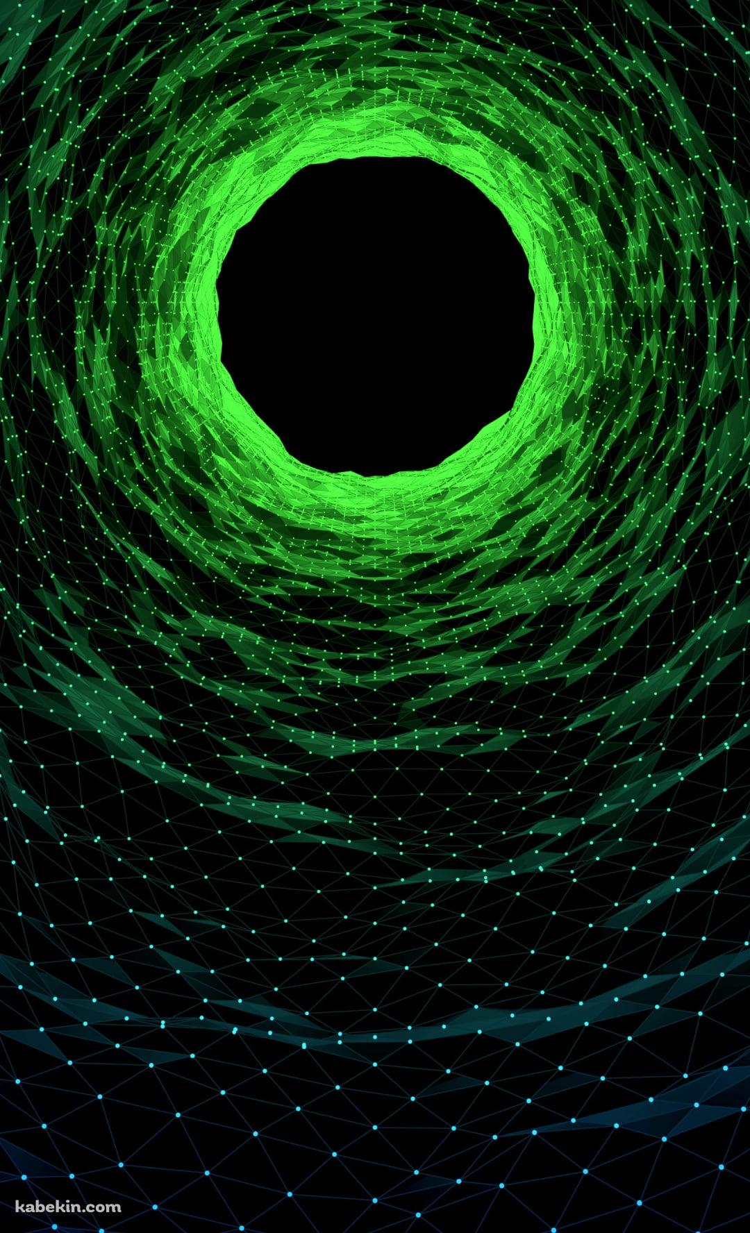 緑の宇宙 / デジタルアートのAndroidの壁紙(1080px x 1776px) スマホ用