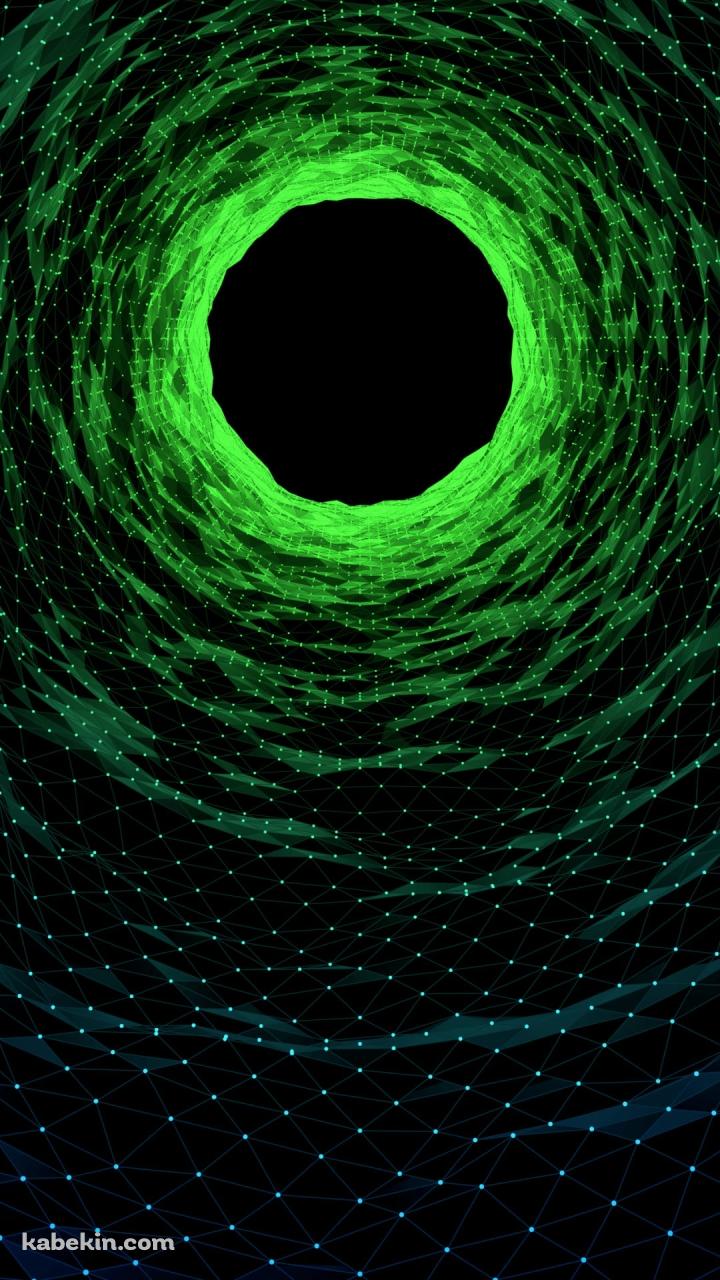 緑の宇宙 / デジタルアートのAndroidの壁紙(720px x 1280px) スマホ用