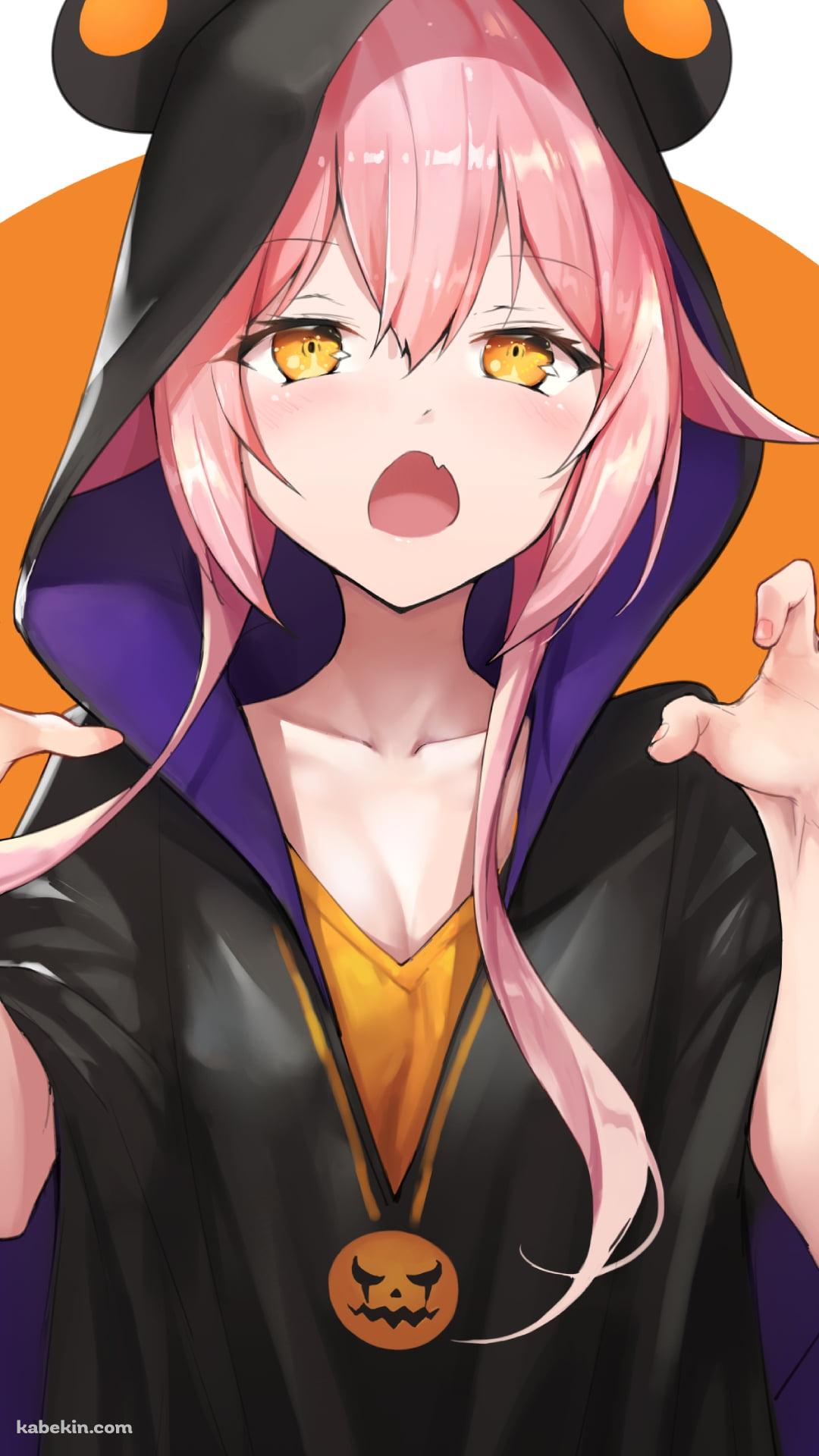 両手をあげる可愛いソルシエール / ブレイヴガールレイヴンズのAndroidの壁紙(1080px x 1920px) スマホ用