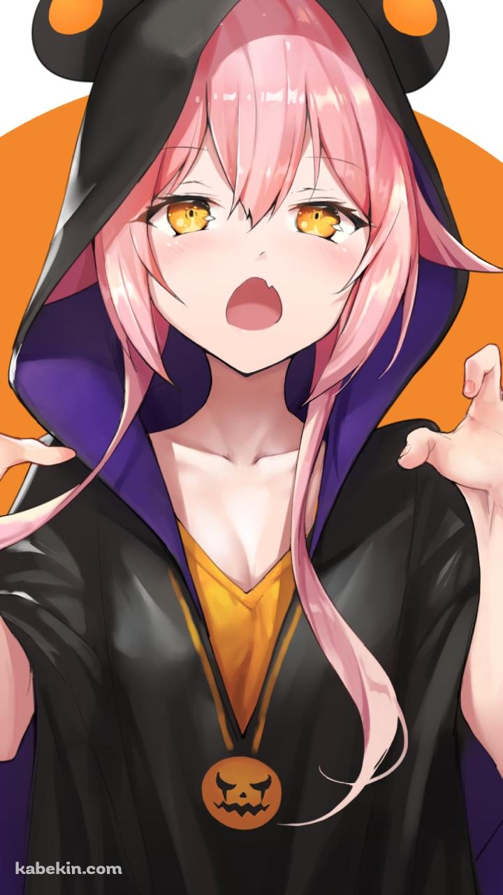 両手をあげる可愛いソルシエール / ブレイヴガールレイヴンズのAndroidの壁紙(720px x 1280px) スマホ用