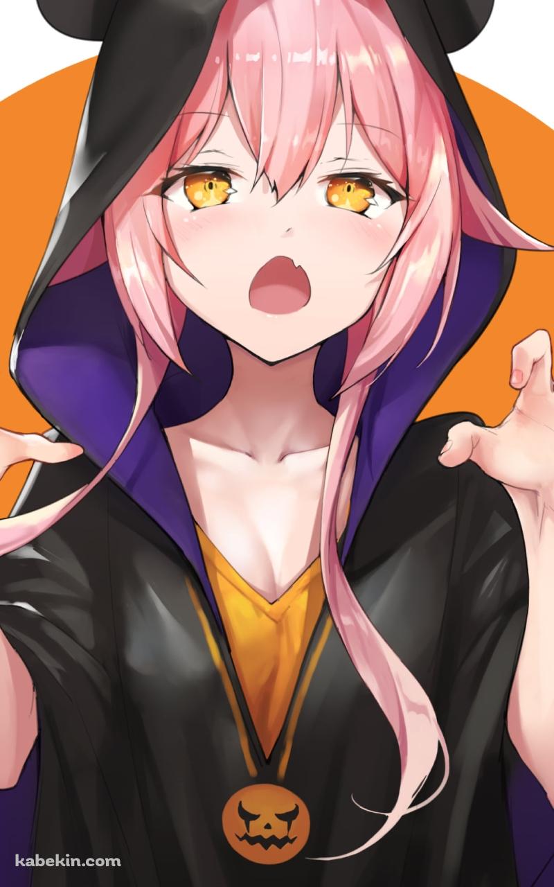 両手をあげる可愛いソルシエール / ブレイヴガールレイヴンズのAndroidの壁紙(800px x 1280px) スマホ用