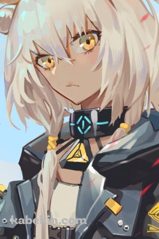 右手をかざすビーズワクス / アークナイツのAndroidの壁紙(320px x 480px) スマホ用