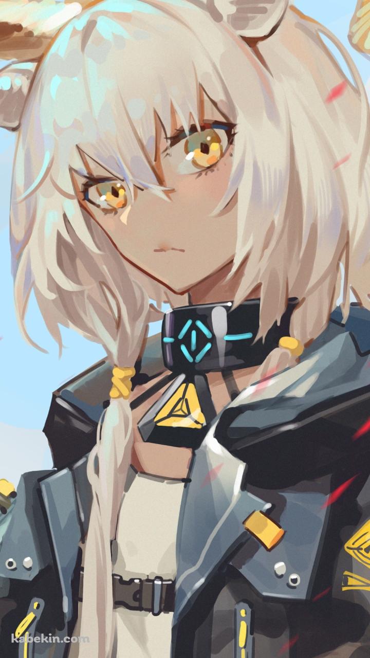 右手をかざすビーズワクス / アークナイツのAndroidの壁紙(720px x 1280px) スマホ用