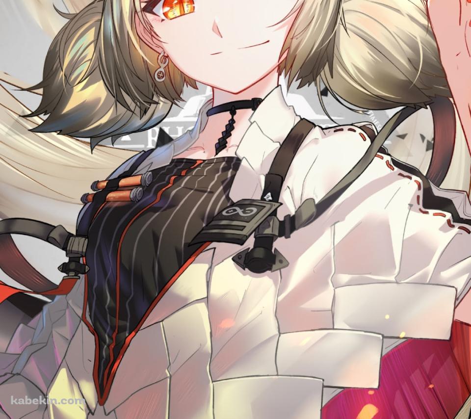 指から炎を出すイフリータ / アークナイツのAndroidの壁紙(960px x 854px) スマホ用