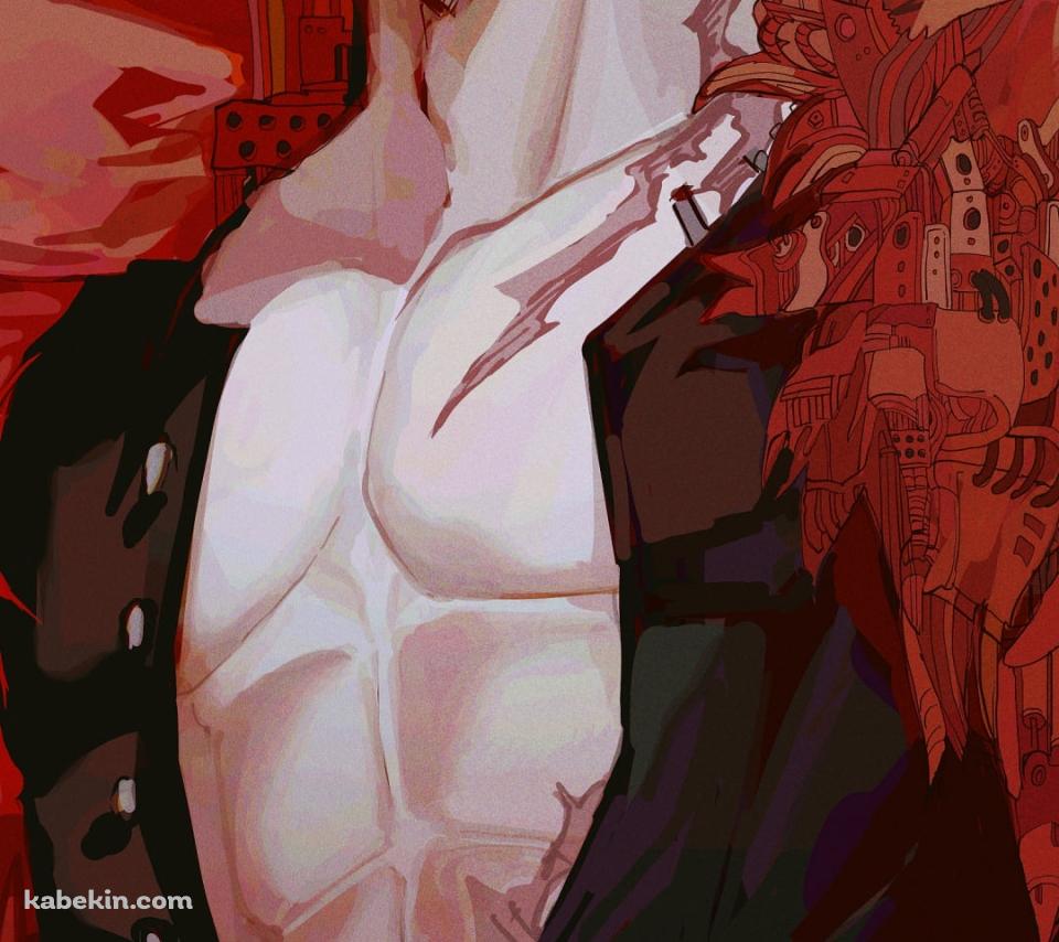 睨みつけるユースタス・キッド / かっこいい / ワンピース / ONE PIECEのAndroidの壁紙(960px x 854px) スマホ用