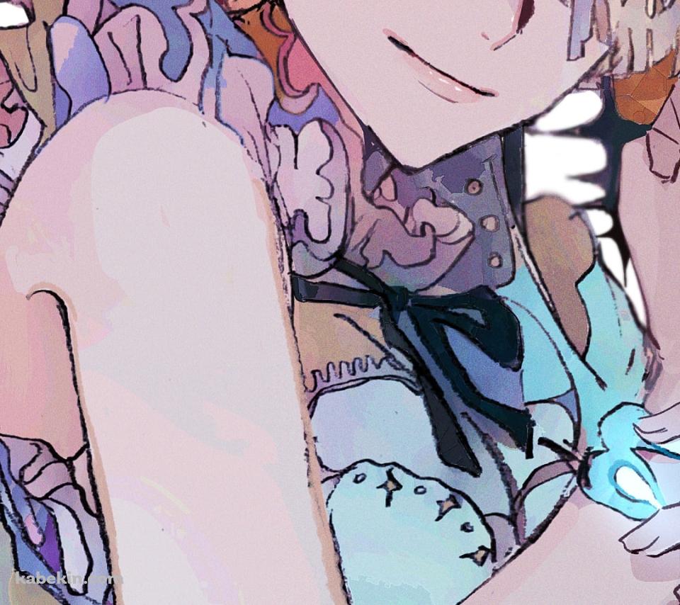 右腕の手首をつかむウタ / ワンピース / ONE PIECEのAndroidの壁紙(960px x 854px) スマホ用