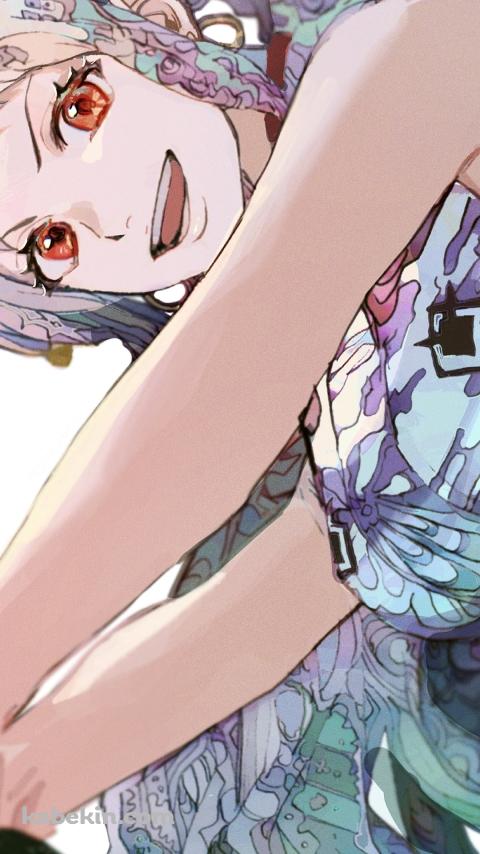 笑顔のヤマト / 綺麗 / 光月おでん / 元「四皇」 / ワンピース / ONE PIECEのAndroidの壁紙(480px x 854px) スマホ用