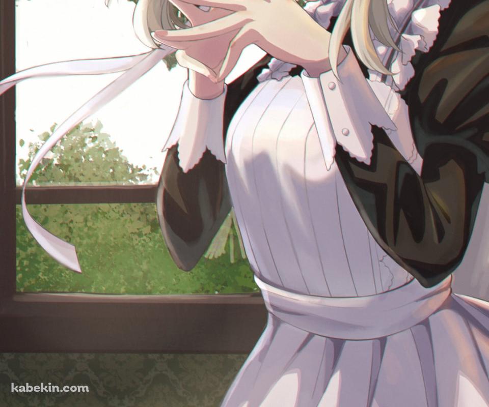 メイド姿の可愛い芹沢あさひ / 窓際 / アイドルマスターシャイニーカラーズのAndroidの壁紙(960px x 800px) スマホ用