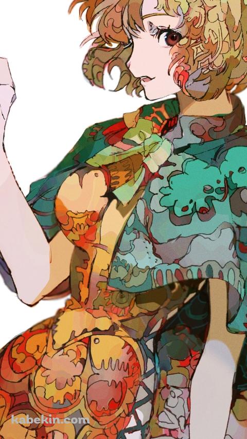 緑とオレンジの服を着たキャロット / 兎耳 / ワンピース / ONE PIECEのAndroidの壁紙(480px x 854px) スマホ用