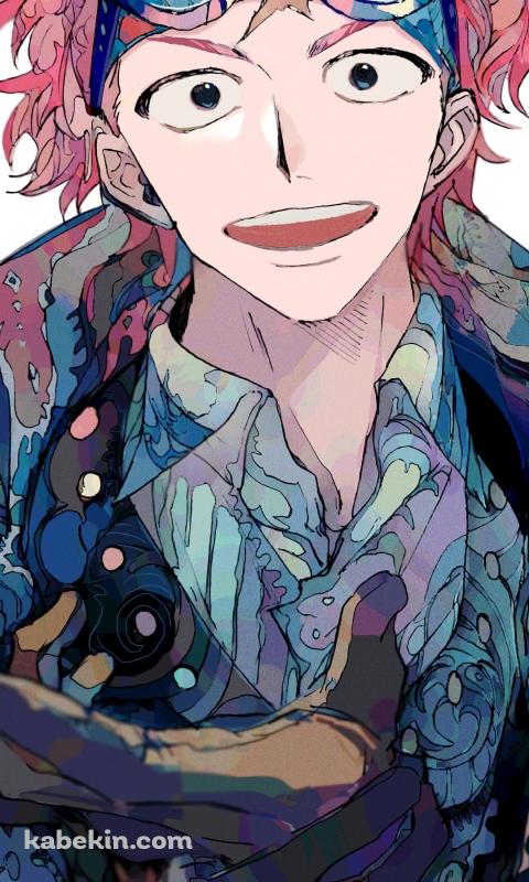 左手の手首をつかむコビー / ワンピース / ONE PIECEのAndroidの壁紙(480px x 800px) スマホ用