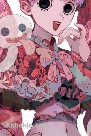 口元に手をあてるペローナ / 大きな黒目 / ワンピース / ONE PIECEのAndroidの壁紙(320px x 480px) スマホ用