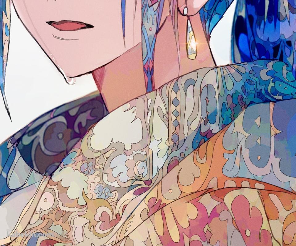 泣いているネフェルタリ・ビビ / 「アラバスタ王国」王女 / ワンピース / ONE PIECEのAndroidの壁紙(960px x 800px) スマホ用