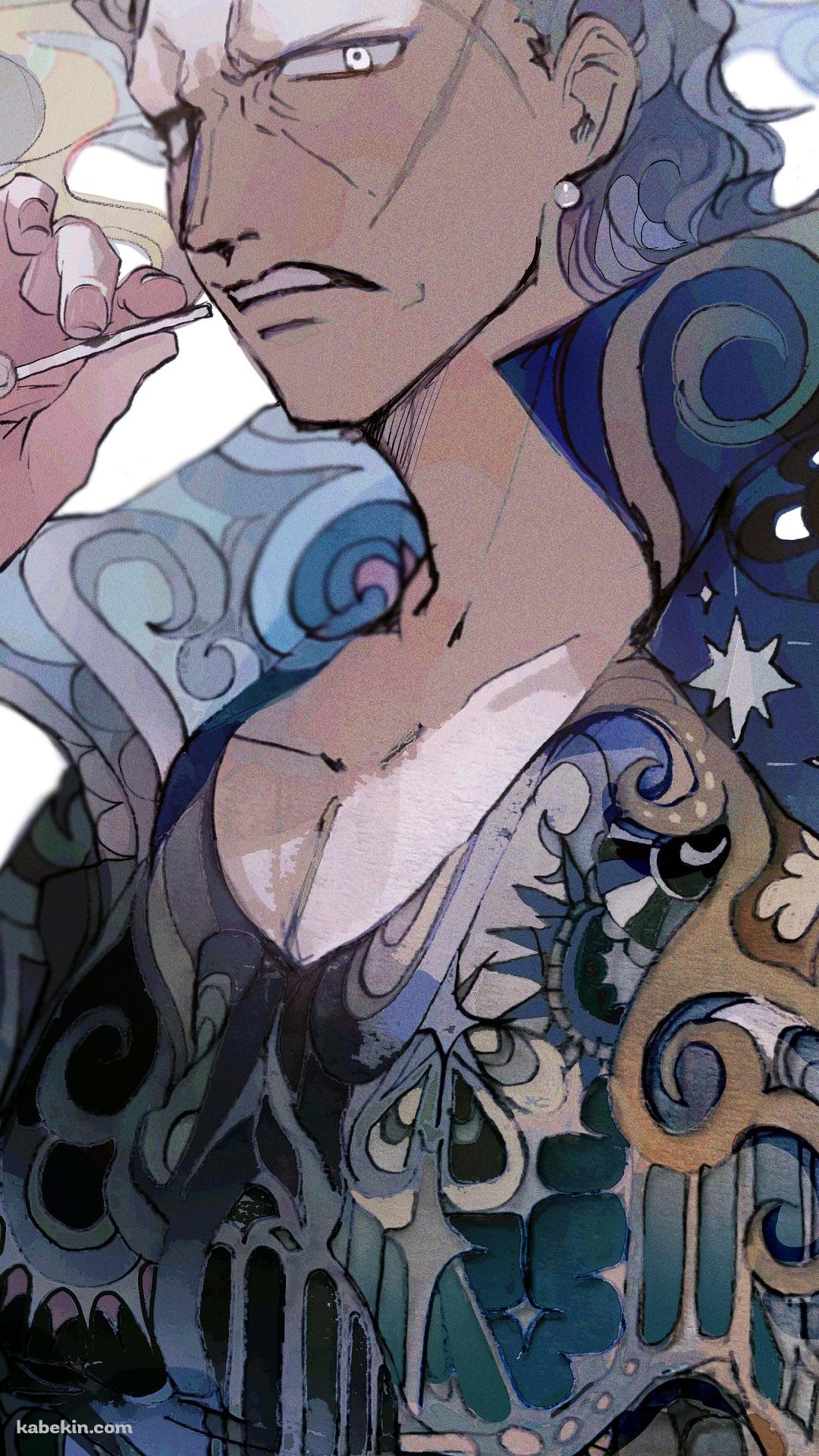 タバコを吸うベン・ベックマン / ワンピース / ONE PIECEのAndroidの壁紙(1080px x 1920px) スマホ用
