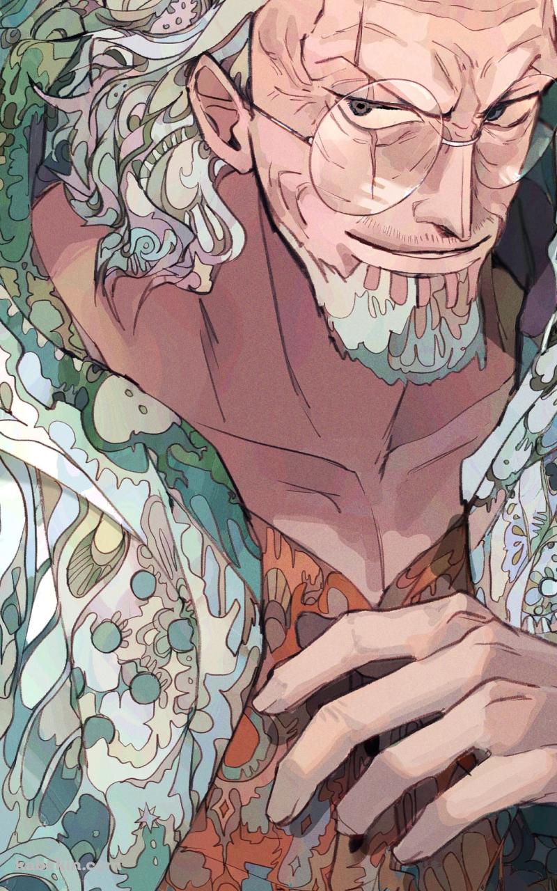 ニヤつくシルバーズ・レイリー / ワンピース / ONE PIECEのAndroidの壁紙(800px x 1280px) スマホ用