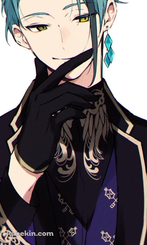 考え込むジェイド・リーチ / ツイステッドワンダーランドのAndroidの壁紙(480px x 800px) スマホ用