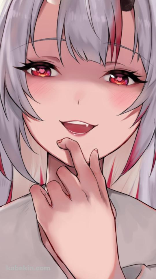 四宮かぐやのコスの百鬼あやめ / ホロライブ / バーチャルYouTuber / Vtuber / かぐや様は告らせたい～天才たちの恋愛頭脳戦～のAndroidの壁紙(540px x 960px) スマホ用