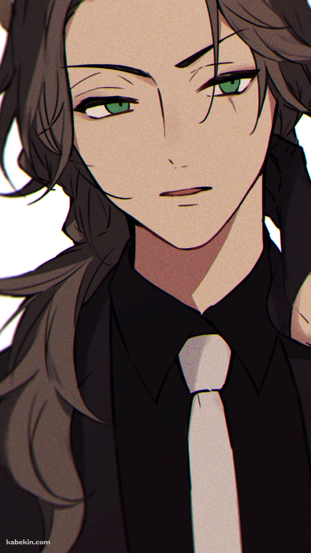 首元に手をあてるレオナ・キングスカラー / ツイステッドワンダーランドのAndroidの壁紙(1080px x 1920px) スマホ用