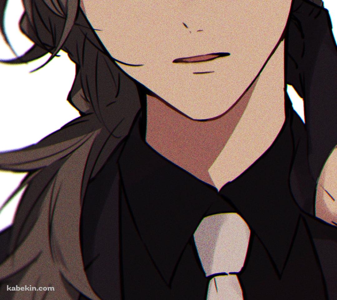 首元に手をあてるレオナ・キングスカラー / ツイステッドワンダーランドのAndroidの壁紙(1080px x 960px) スマホ用